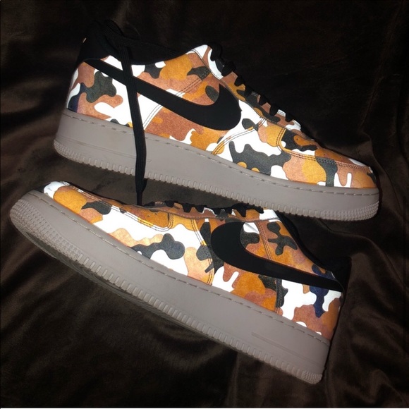 af1 orange camo